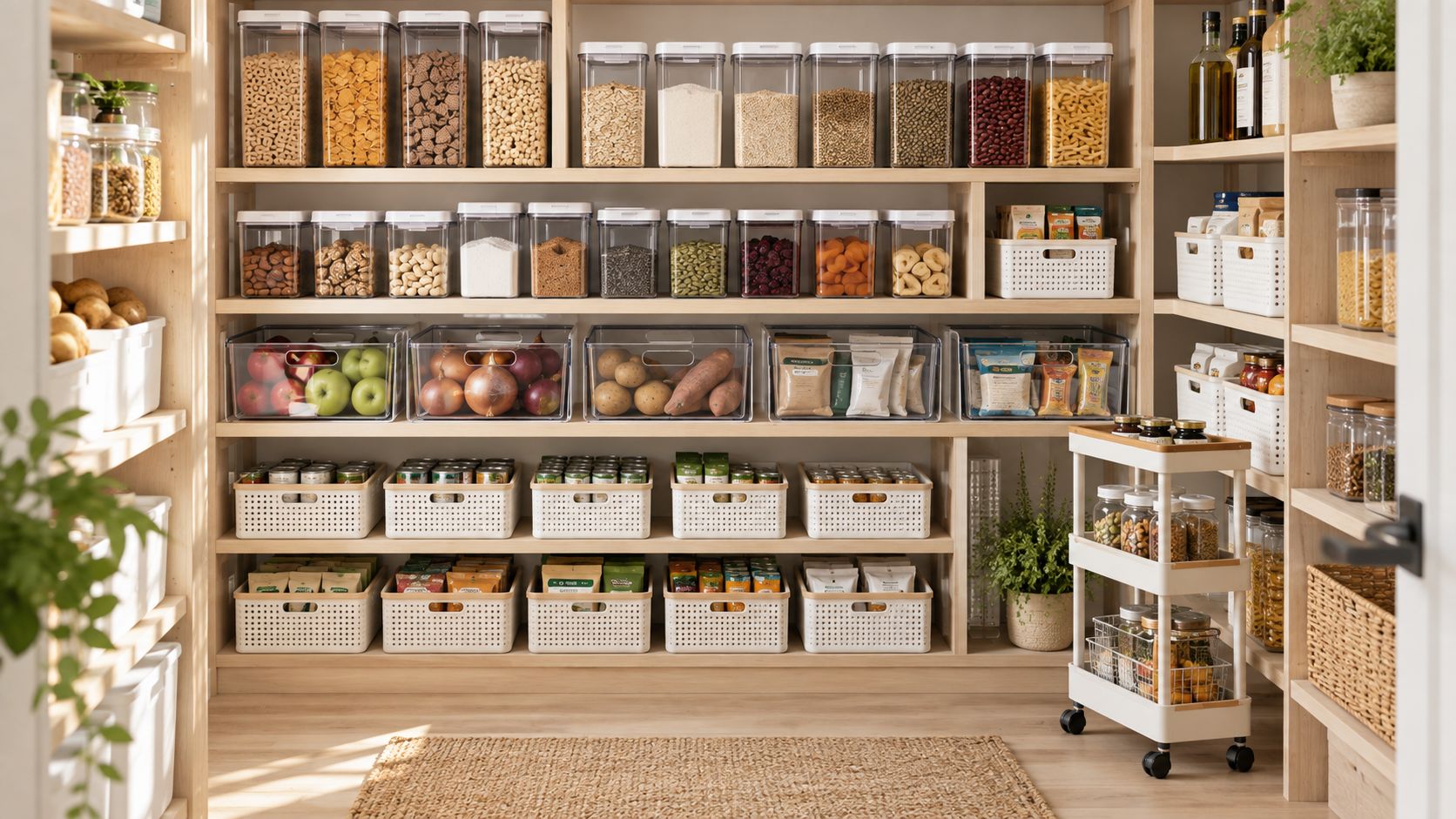 Pantry home organization solution