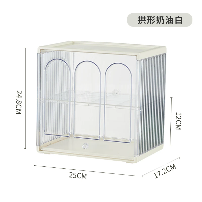 Cup and collectible organizer, arch door, SKU 1131-Arch