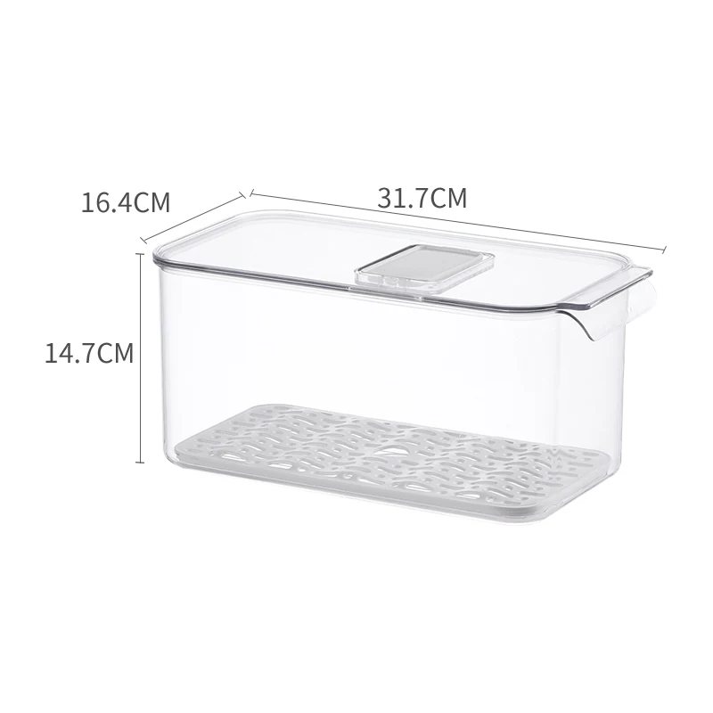 Square fresh storage container, large, SKU 1026