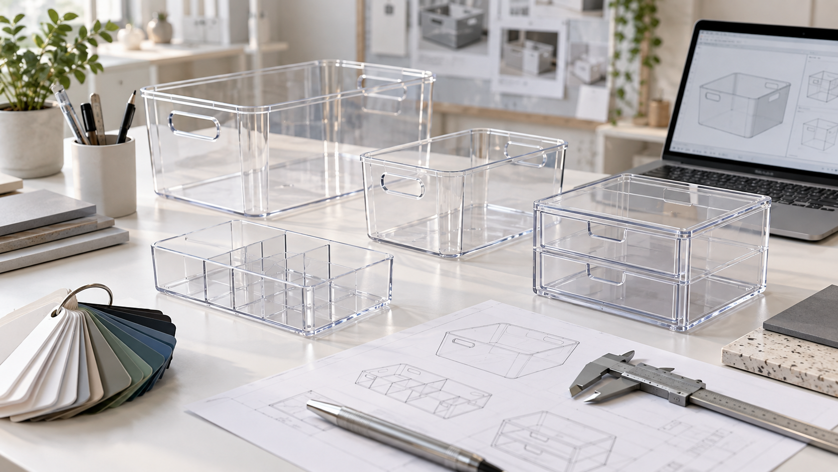 Illustrative home organization product development